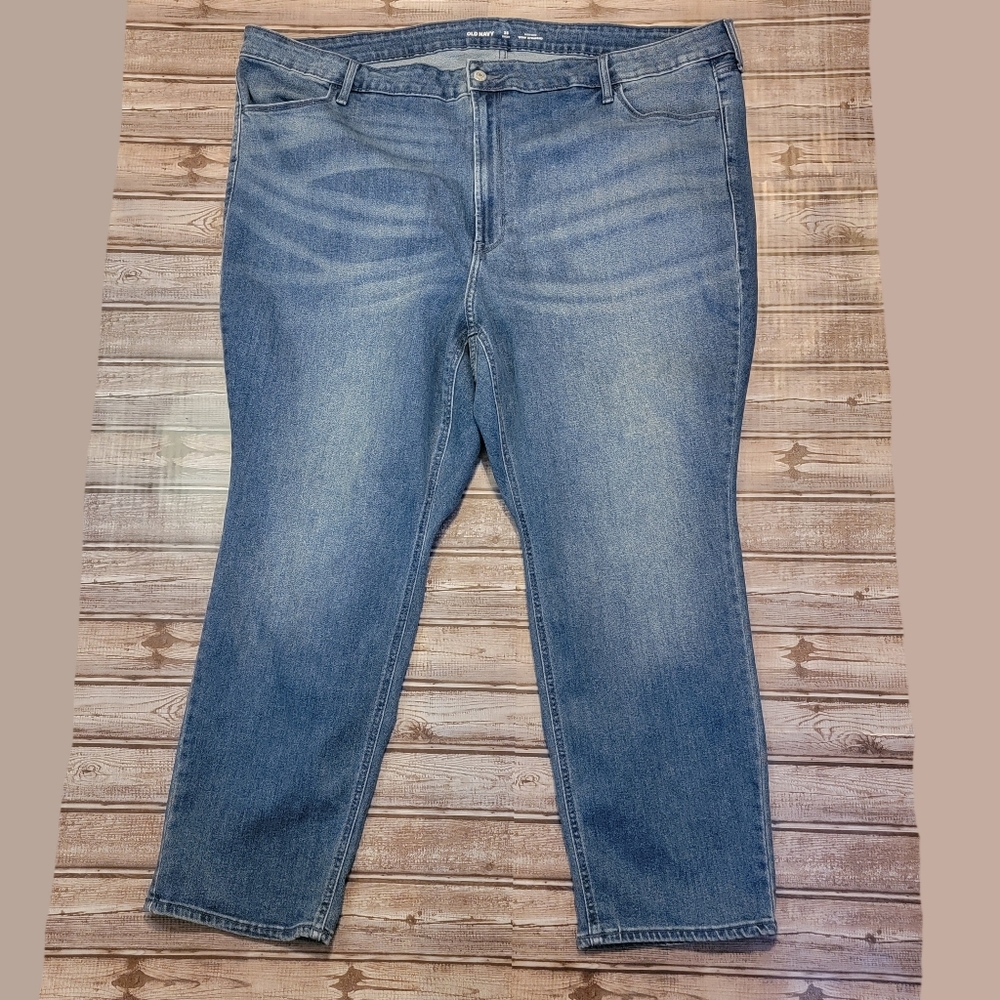Like New - Old Navy High-Waisted Wow Straight Jeans Size 26 Short